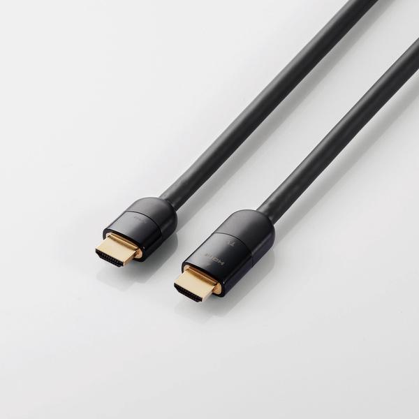 HIGH SPEED HDMIケーブル 長尺タイプ 15.0m 3D Full HDおよび4K2K(30p)対応 長距離でも安定した信号伝送が可能: DH-HDLMN15BK_1