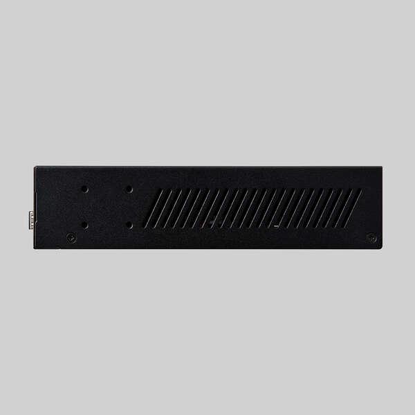 1000BASE-T対応8ポートPoE対応Webスマートスイッチ メタル筐体/内蔵電源 IEEE 802.3af/at(PoE+)準拠 合計120Wまで: EHB-SG2C08-PL_3