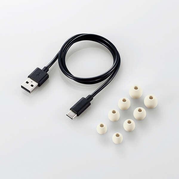 Bluetooth5.0ヘッドホン [FASTMUSIC bund] 巻取りタイプ ケーブルを筐体に巻き付け、絡まりにくくコンパクトに収納可能: LBT-HPC17WH｜zettaplace｜17