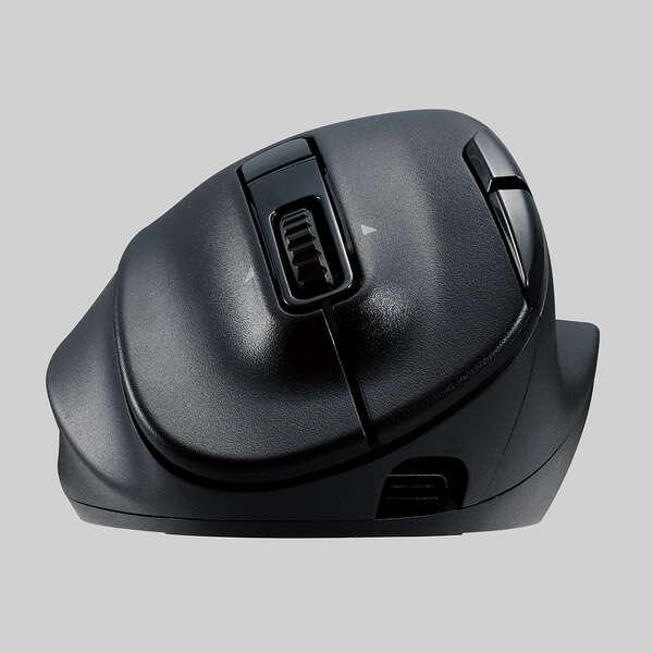 Bluetooth5.0 8ボタンマウス [EX-G PRO] 静音設計/抗菌/右手専用/Ｍサイズタイプ 医師との共同開発により究極の握り心地: M-XGM50MBSKBK｜zettaplace｜11