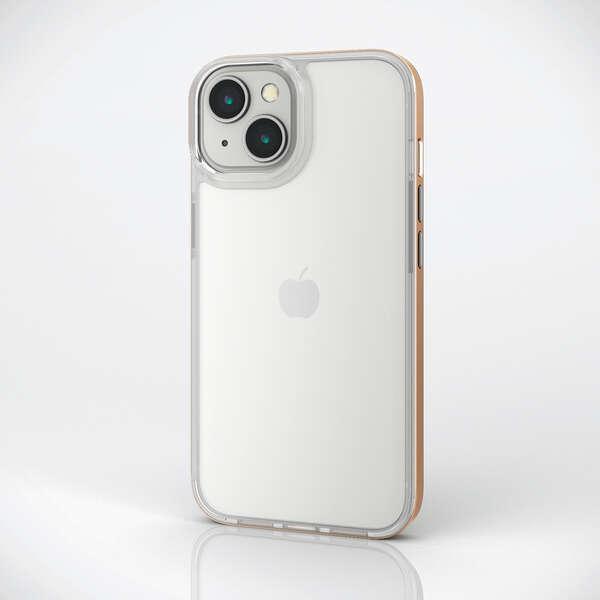 iPhone14用ハイブリッドケース サイドの輝きが美しい TPUと特殊ポリカーボネート素材使用 耐衝撃サイドメッキタイプ: PM-A22AHVMGD｜zettaplace｜03
