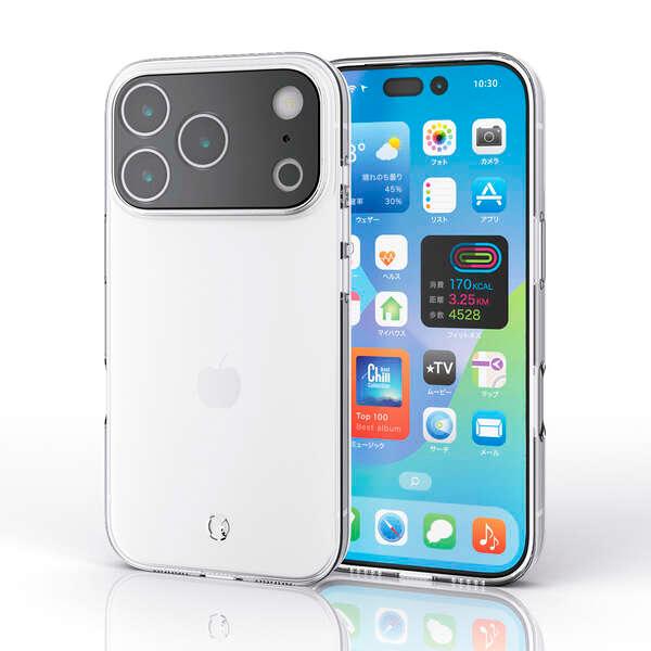 iPhone17 Pro用ソフトケース カメラレンズカバーを搭載し機器本体を究極までカバーする極限保護設計: PM-A25CUCTKPCR |  | 05