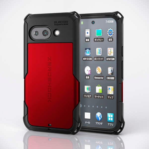 Google Pixel 9a用ZEROSHOCK ケース 衝撃吸収構造で端末を衝撃から守る