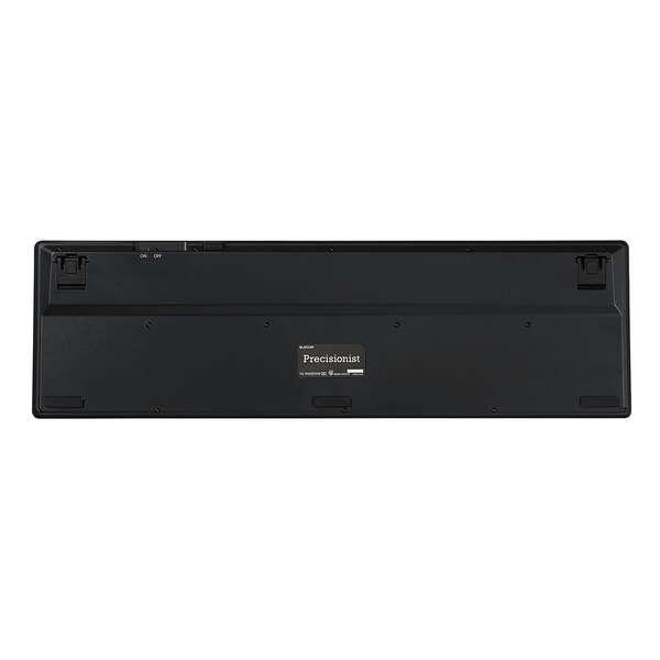 日本語110キー USB無線/Bluetooth接続フルキーボード [Precisionist
