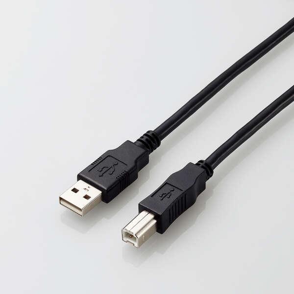 USB2.0ケーブル [A-B] 5.0m USB認証取得 UL規格・伝送速度480Mbpsの高速データ転送に対応 サビなどに強い金メッキピン採用: U2C-AB50BK/ID｜zettaplace｜02