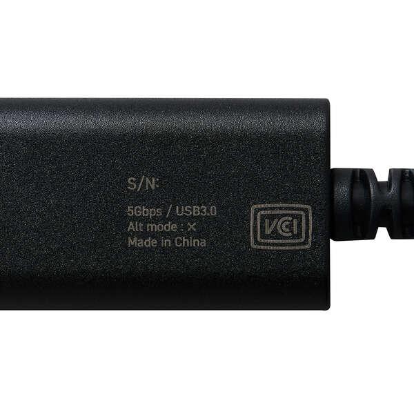 USB Type-C変換アダプター付きリンクケーブル USB3.0対応 PC同士をケーブルで繋げるだけでデータの引っ越しがスムーズ: UC-TV8BKの画像