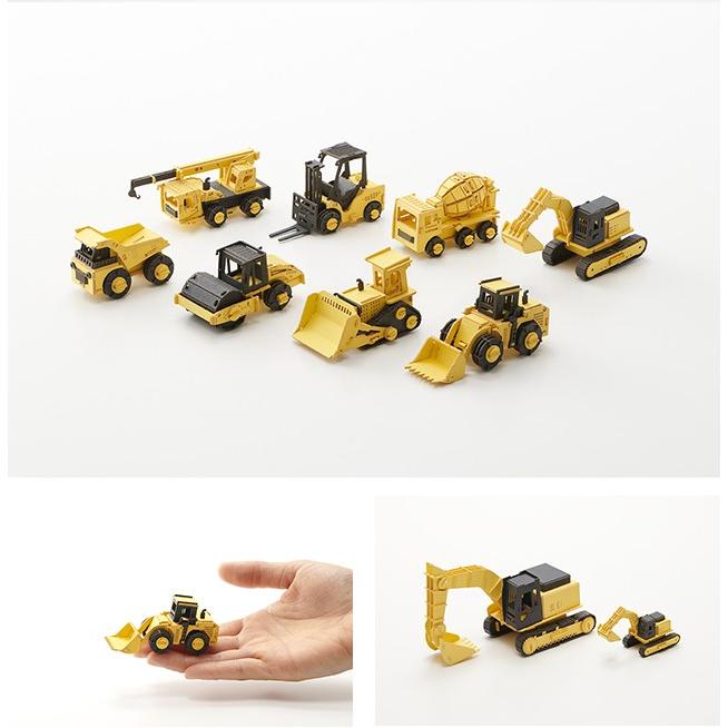 CARS CRAFT MINI：働くクルマのペーパークラフト　BULLDOZER [ブルドーザー]：ネコポス・定形外OK｜zeus-japan｜03