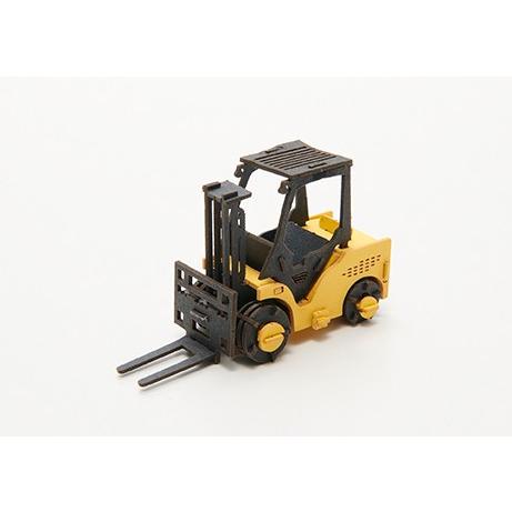 CARS CRAFT MINI：働くクルマのペーパークラフト　FORKLIFT [フォークリフト]：ネコポス・定形外OK｜zeus-japan｜02