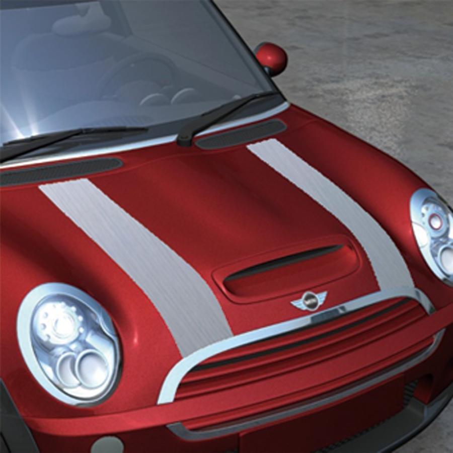 クラシカルミニボンネット MINI(ミニ) R52S/R53 ボンネットストライプ クーパーライン 全4色