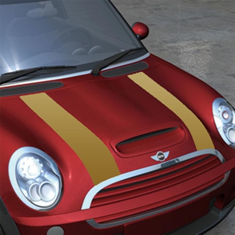 MINI(ミニ) R52S/R53 ボンネットストライプ クーパーライン 全4色 