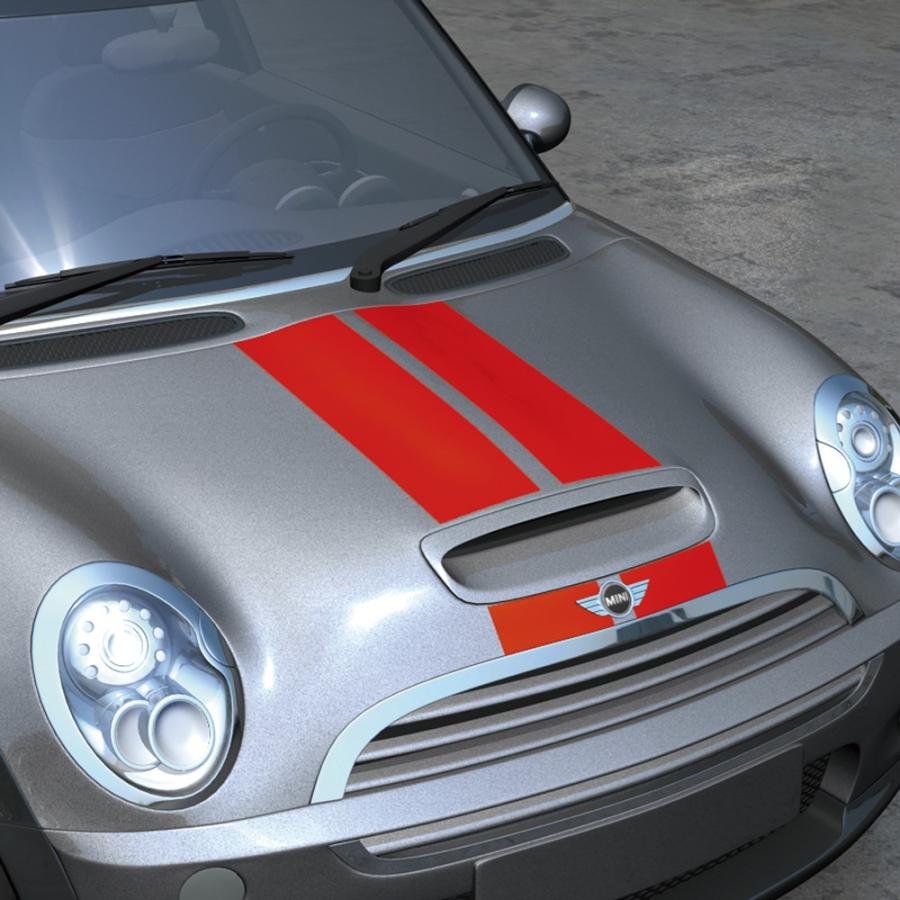 ミニクーパー 6台セット ストライプデザイン カスタム ミニクーパー 6台セット ストライプデザイン 日本