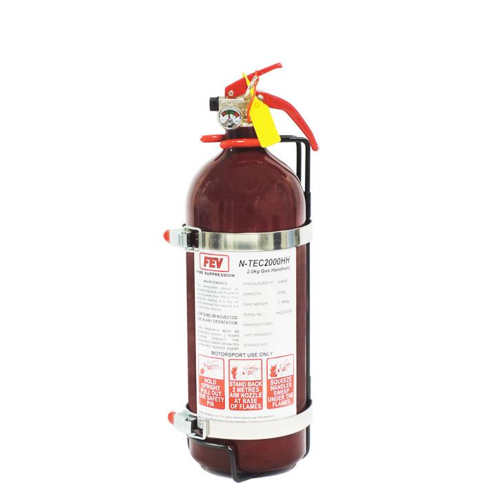 車載消火器 NOVEC ガス手動式車載消火器 2.0kg：ハイブリッド・電気