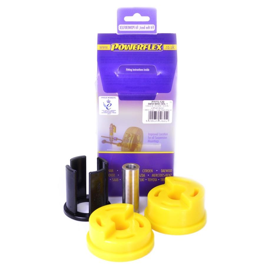 Mini ミニ R50 R52 R53 ロアエンジンマウントブッシュ 交換タイプ ウレタン強化ブッシュ パワーフレックス Pff5 1 モタスポと雑貨のゼウスジャパン 通販 Yahoo ショッピング