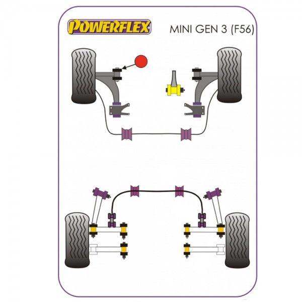 MINI(ミニ) F55/F56/F57 フロントロアアームフロントブッシュ（1台分