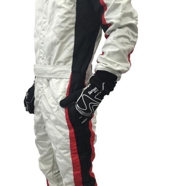 おトク情報がいっぱい！ ドライビングスーツ 難燃コットン： シルバー