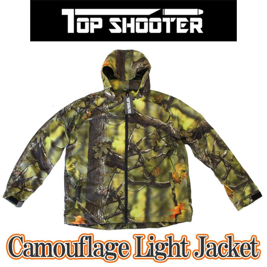 トップシューター ライトウェイト グリーン迷彩 ジャンパー・パンツ