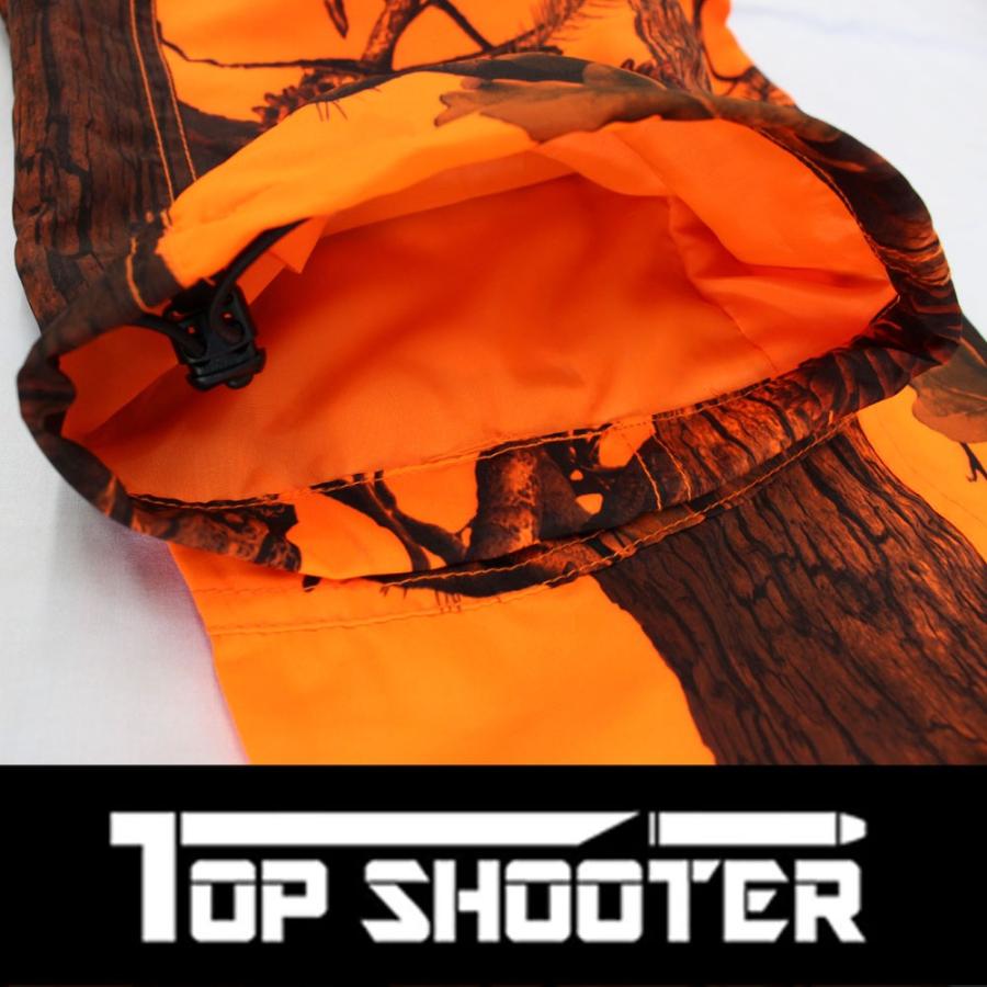 トップシューター ライトウェイト オレンジ迷彩 ジャンパー・パンツ