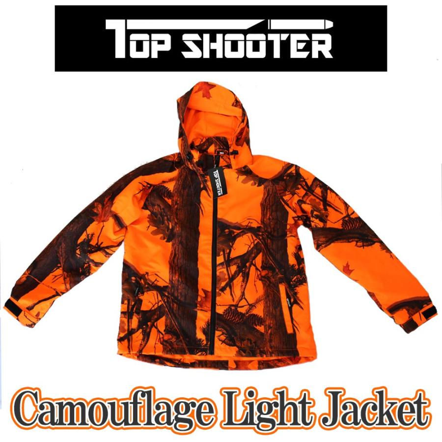 トップシューター ライトウェイト オレンジ迷彩 ジャンパー