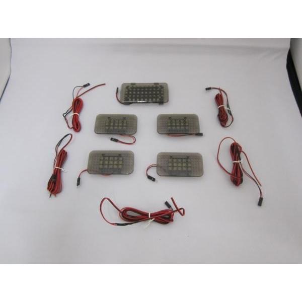 ジムニー JB23/33/43 LED ラゲッジ ランプ スモークレンズ 5点