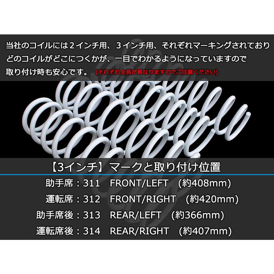 ジムニー JB23/JB33/JB43 3インチ リフトアップキット RPGロング