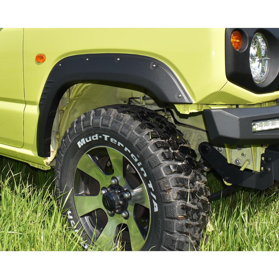 ジムニー JB64W用 オーバーフェンダー ワイドフェンダー 1台分 ジムニー JB64W用 オーバーフェンダー ワイドフェンダー 1台分