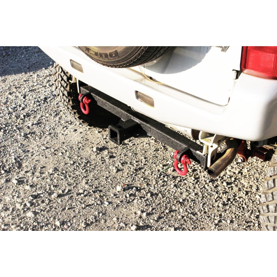ジムニー JB23W リア ヒッチメンバー シャックル付き : ゼウス ジムニー JB23W リア ヒッチメンバー シャックル付き : ゼウス