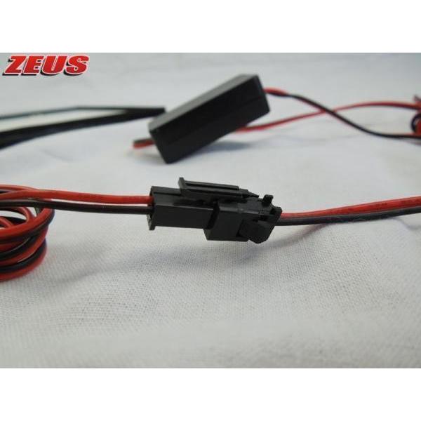 爆光 12V/24V兼用 LED 字光式ナンバープレート 赤 2枚セット