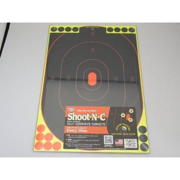 Shoot-N-C 12インチx18インチ Silhouette Target 5枚 標的 射撃 サバゲー ベンチレスト 実銃 ターゲット シューティング ハンティング｜zeus-shopping｜02