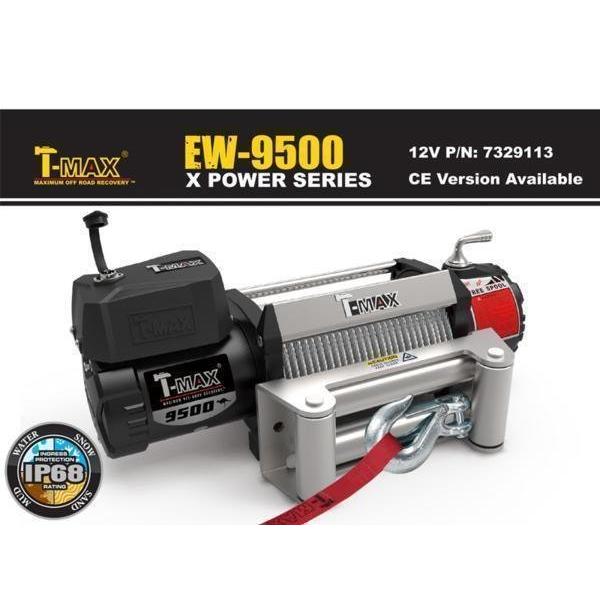 T-MAX 電動ウインチ 12V 9500LBS X-Power TMAX ティーマックス ティ