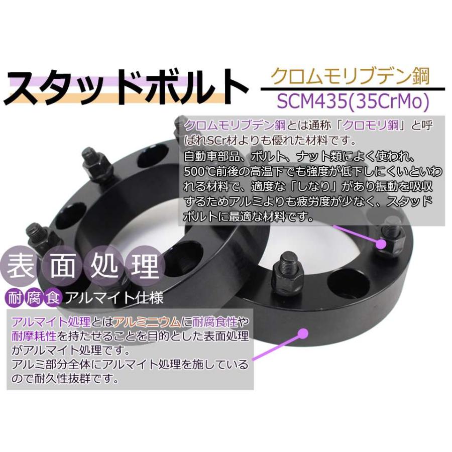 ワイドトレッドスペーサー ハイラックス GUN125 ワイトレ 6H 2枚