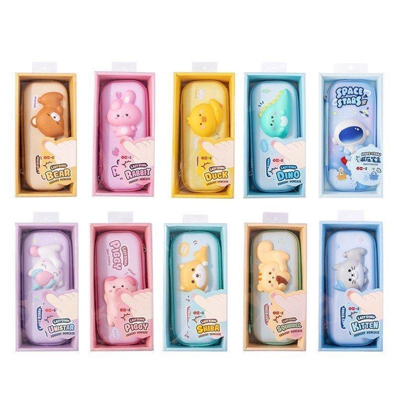 動物 筆箱 ユニコーン 猫 兎 恐竜 熊 ペンケース おしゃれ シンプル 大容量 男子 女子 小学校 中学 高校 箱型 かわいい プレゼント 誕生日 Sale 80 Off