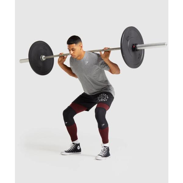 ジムシャーク ニースリーブ 膝サポーター スクワット トレーニング