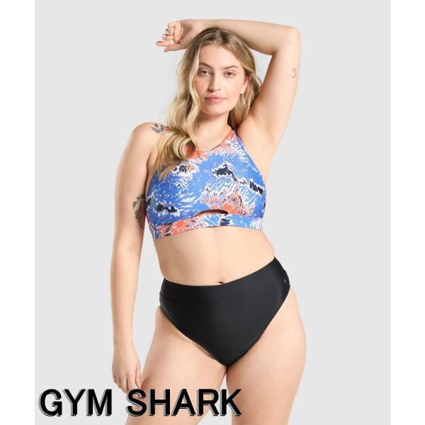 ジムシャーク 水着 レディース ビキニ トップス 着脱カップ ハイネック ビキニトップ GYMSHARK フィジーク ビキニ 水着 レディース 大きいサイズ｜zf-style