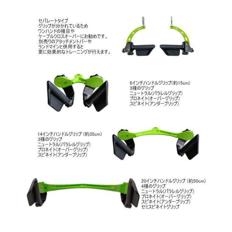Prime Fitness ケーブルアタッチメント グリップ ラット