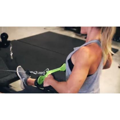 【最終値下げ】 Prime Fitness ケーブルアタッチメント グリップ ラットプルダウン プライムハンドル 14インチ (約35cm) ケーブルトレーニング 【取寄せ】【単品】 【LWH7005939370】(25600円)