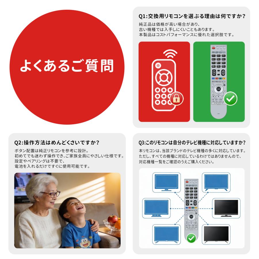AVTVA C-RP1 HITACHI 日立用のテレビリモコン L26-H01 L32-H01 L32-H01