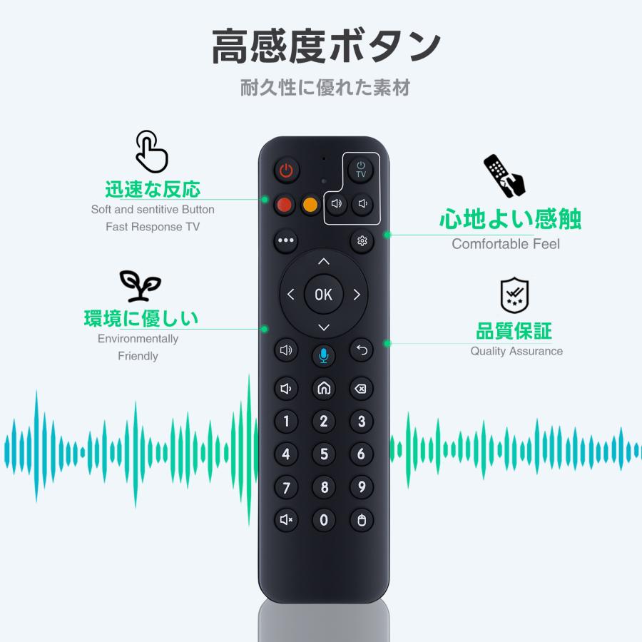 AVTVA Hoexuoe 用の スマートテレビボックスリモコン DIGI BOX d6 max