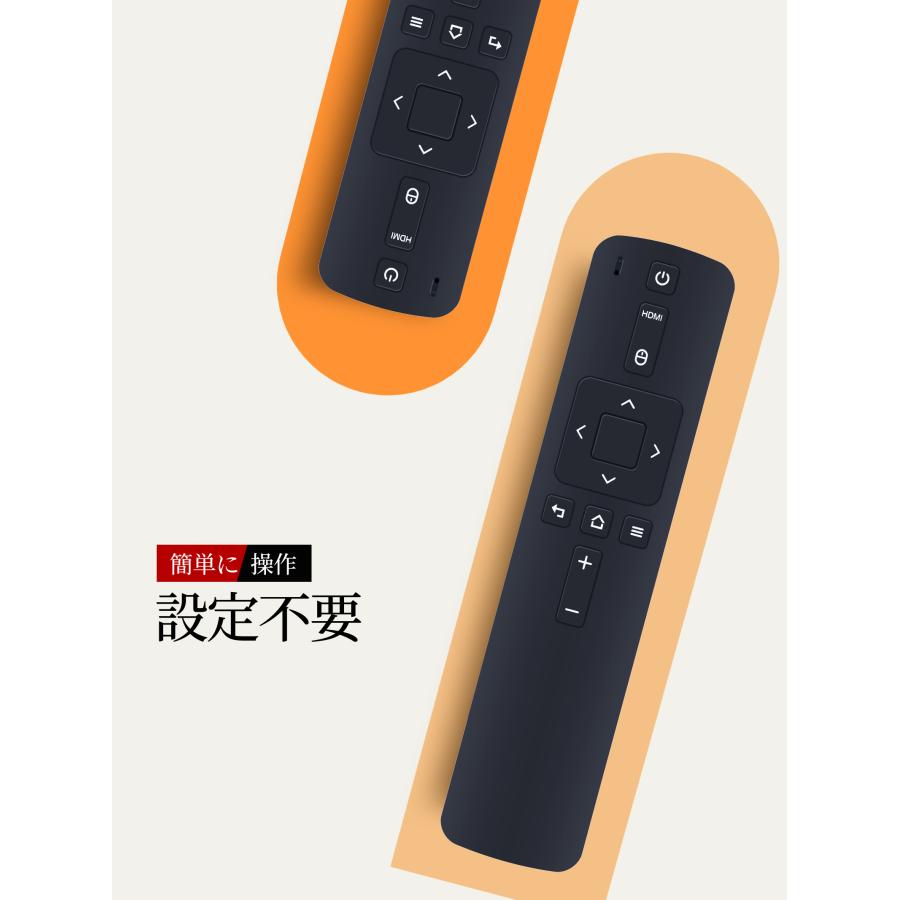 AVTVA NEBULA ネビュラ 用の メディプロジェクターリモコン Anker