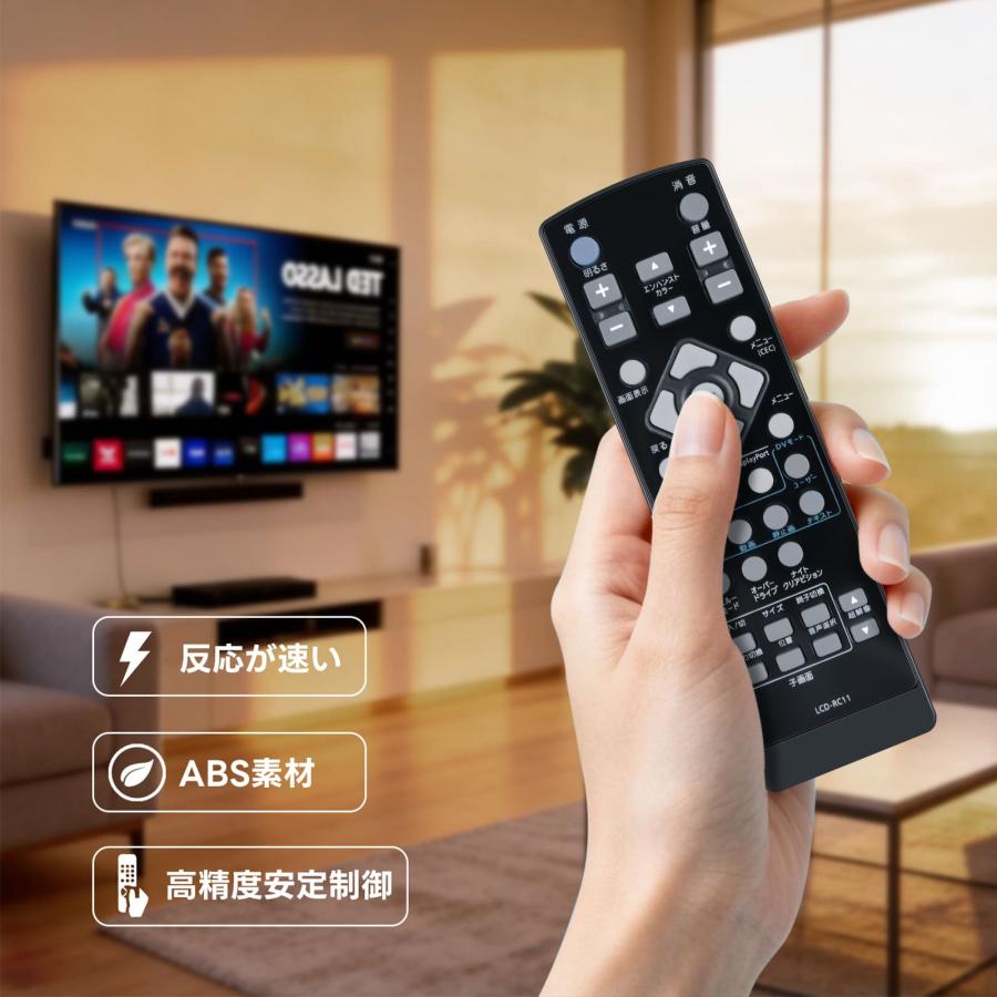 AVTVA LCD-RC11 I-O DATA用のテレビリモコン ゲーミングモニター