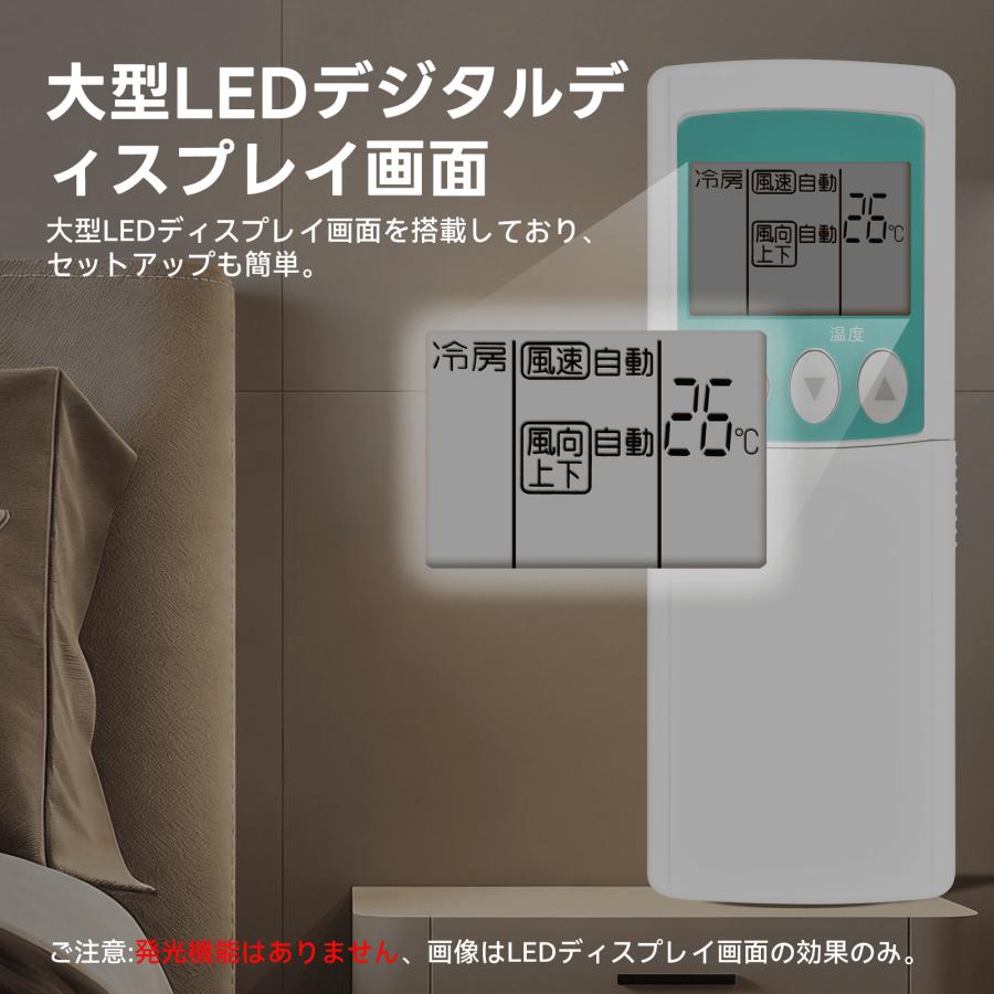 AVTVA エアコンリモコン KGSA3 (M21LLL426) 三菱用のリモコン BZ250