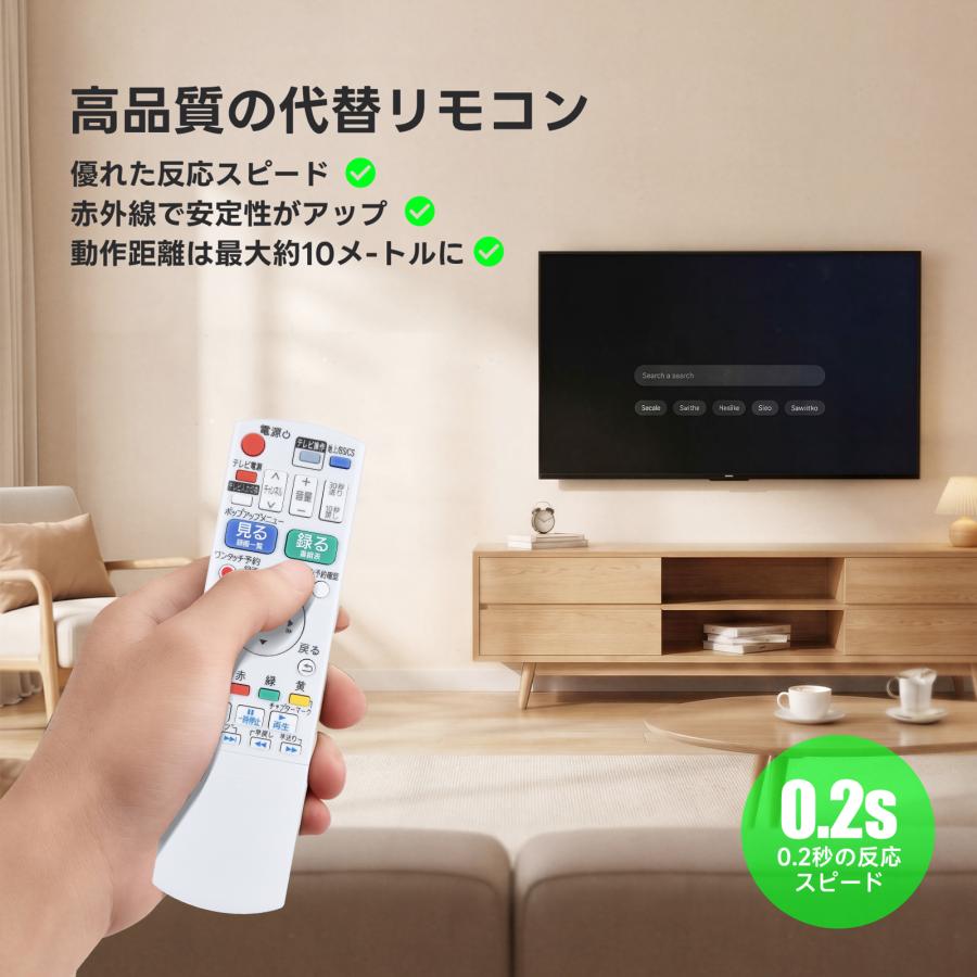 AVTVA N2QAYB001088 Panasonic パナソニック用のブルーレイリモコン