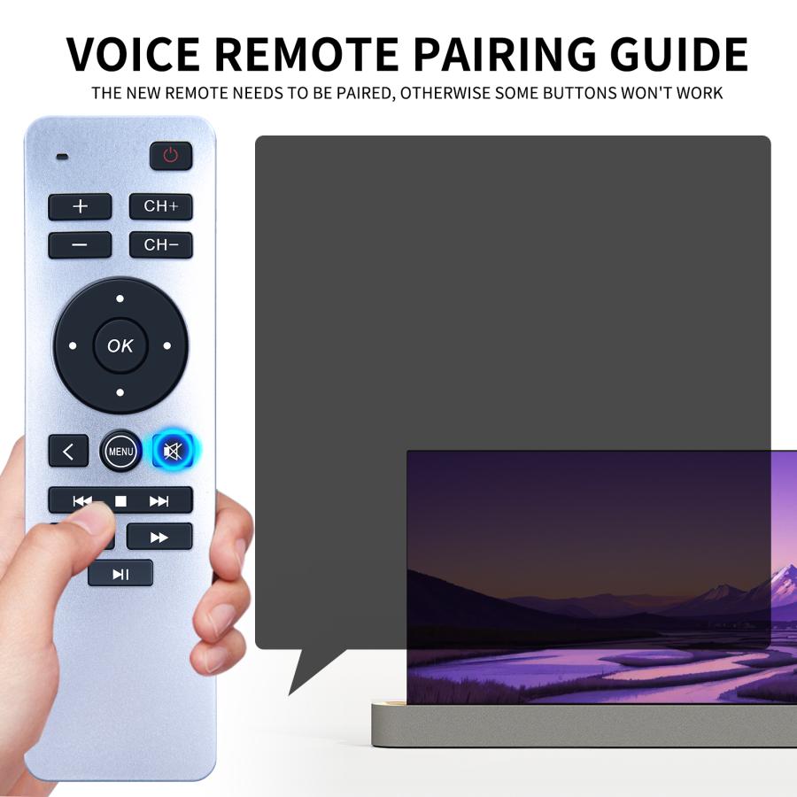 AVTVA 交換用リモコン Apple TV 4K / HD 第 1 世代 2 3 4 対応 赤外線