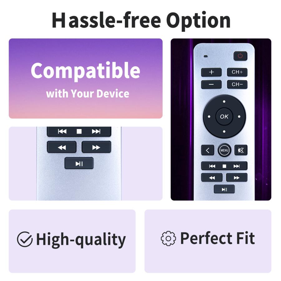 AVTVA 交換用リモコン Apple TV 4K / HD 第 1 世代 2 3 4 対応 赤外線