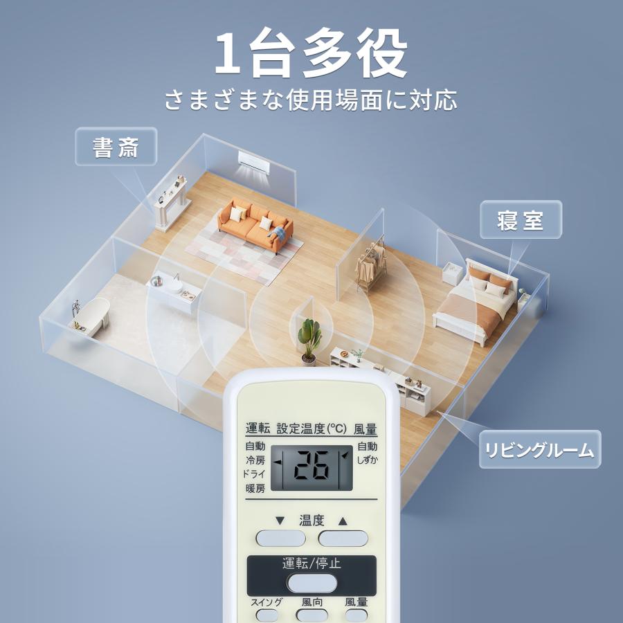 AVTVA WH-D6B WH-D6B1 東芝 TOSHIBA 用の エアコンリモコン 東芝
