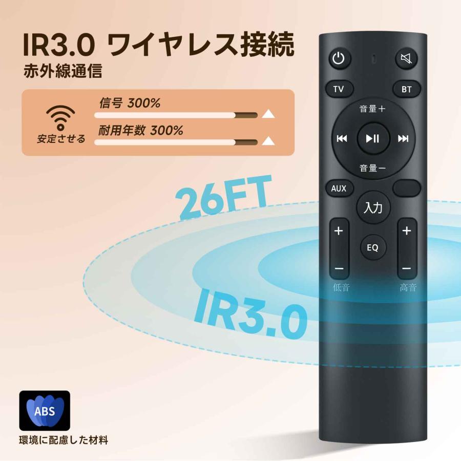 AVTVA FUNLOGY用のサウンドバーリモコン スピーカー SOUND3対応 : TK