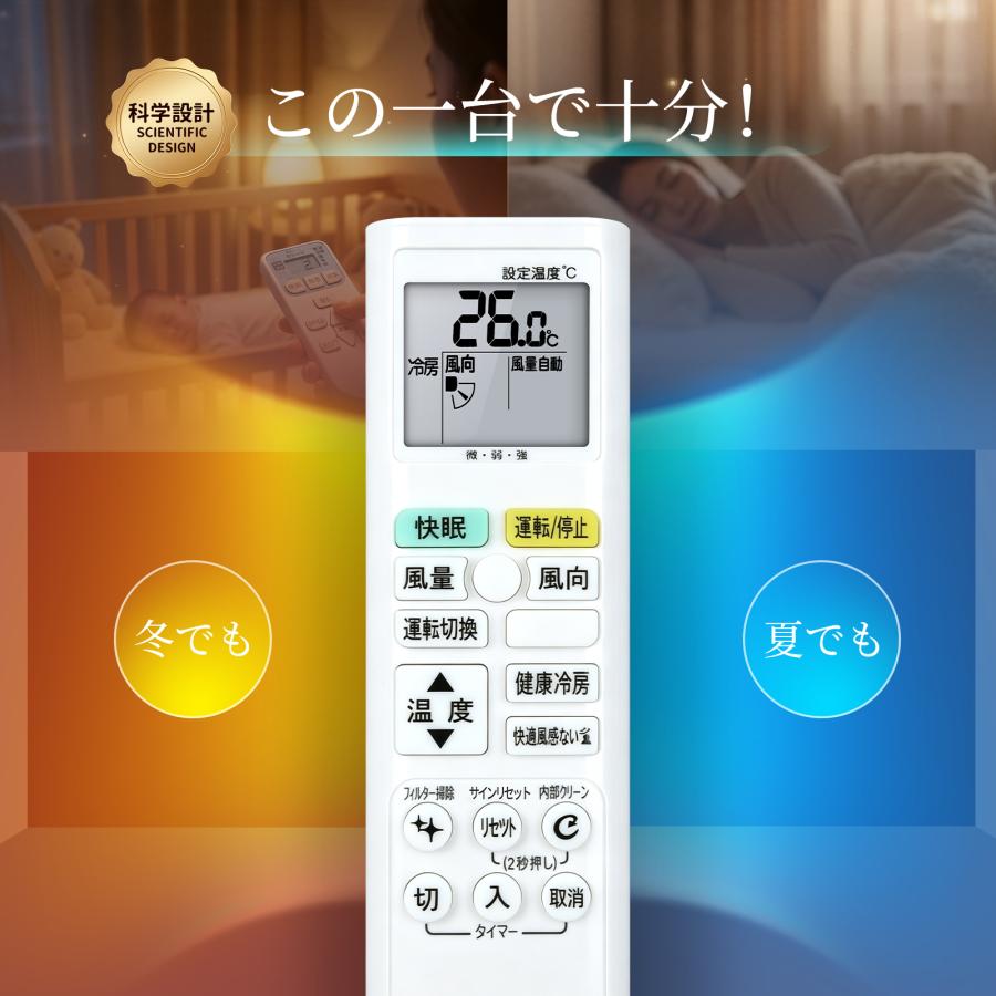 AVTVA ARC443A24 1929654 ダイキン用のエアコンリモコン AN22KCBS-W