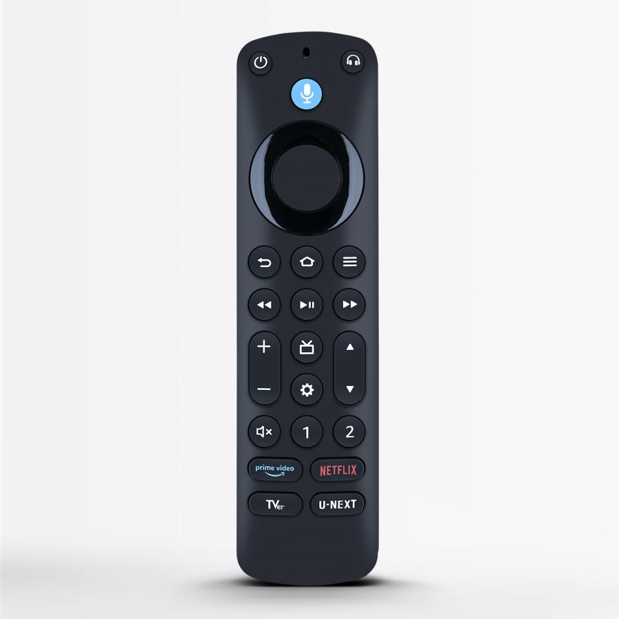 AVTVA Fire TV Stick 用の TVリモコン Alexa対応音声認識リモコン Pro