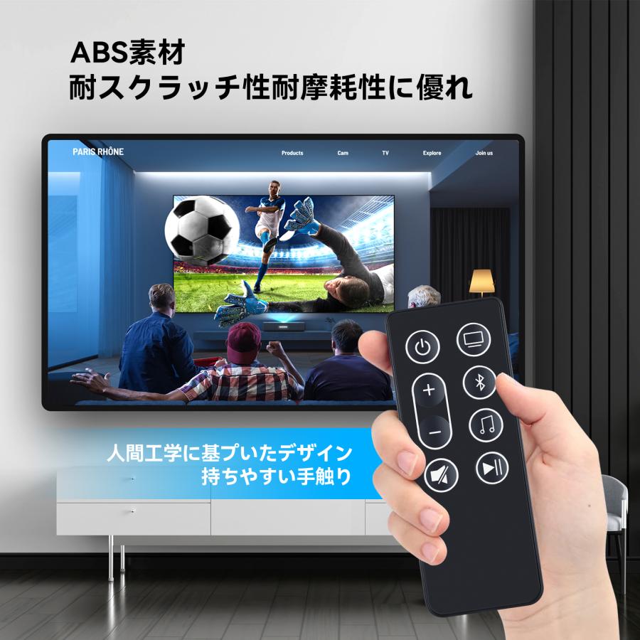 AVTVA BOSE ボーズ 用の 交換用リモコン Bose Smart Soundbar 300 対応