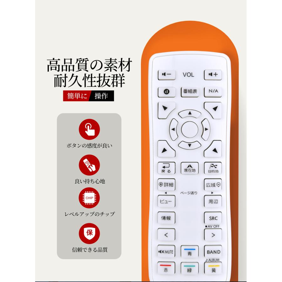 AVTVA RCB-202-500 Clarion 用の 車載用バックカメラリモコン NXV997D