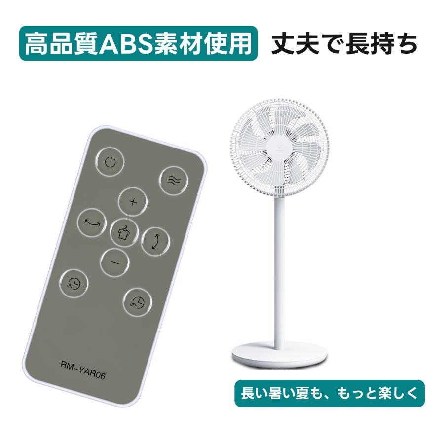 AVTVA サーキュレーターリモコン for 山善 YAMAZEN 扇風機リモコン RM